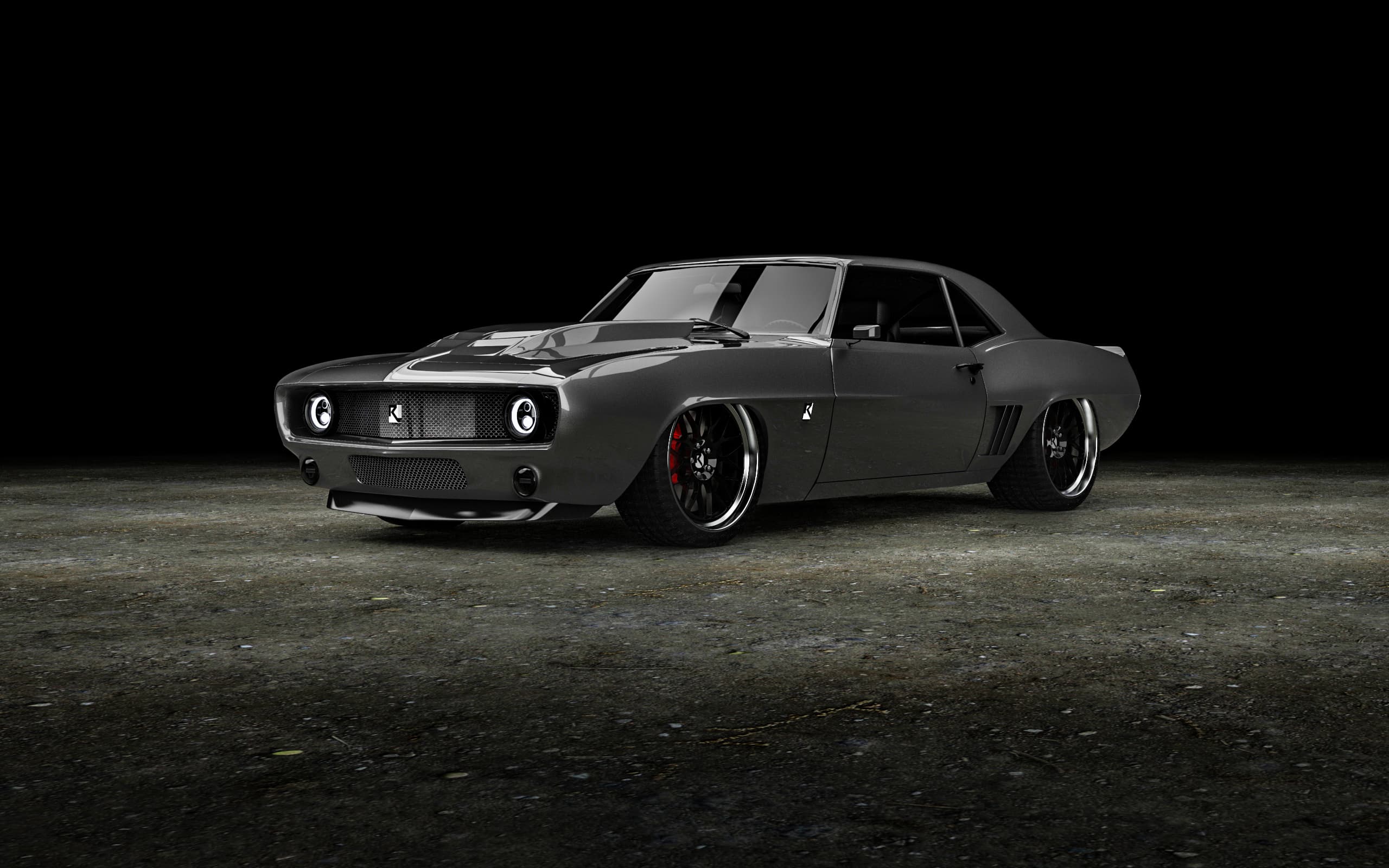 Classic Camaro restoration photography