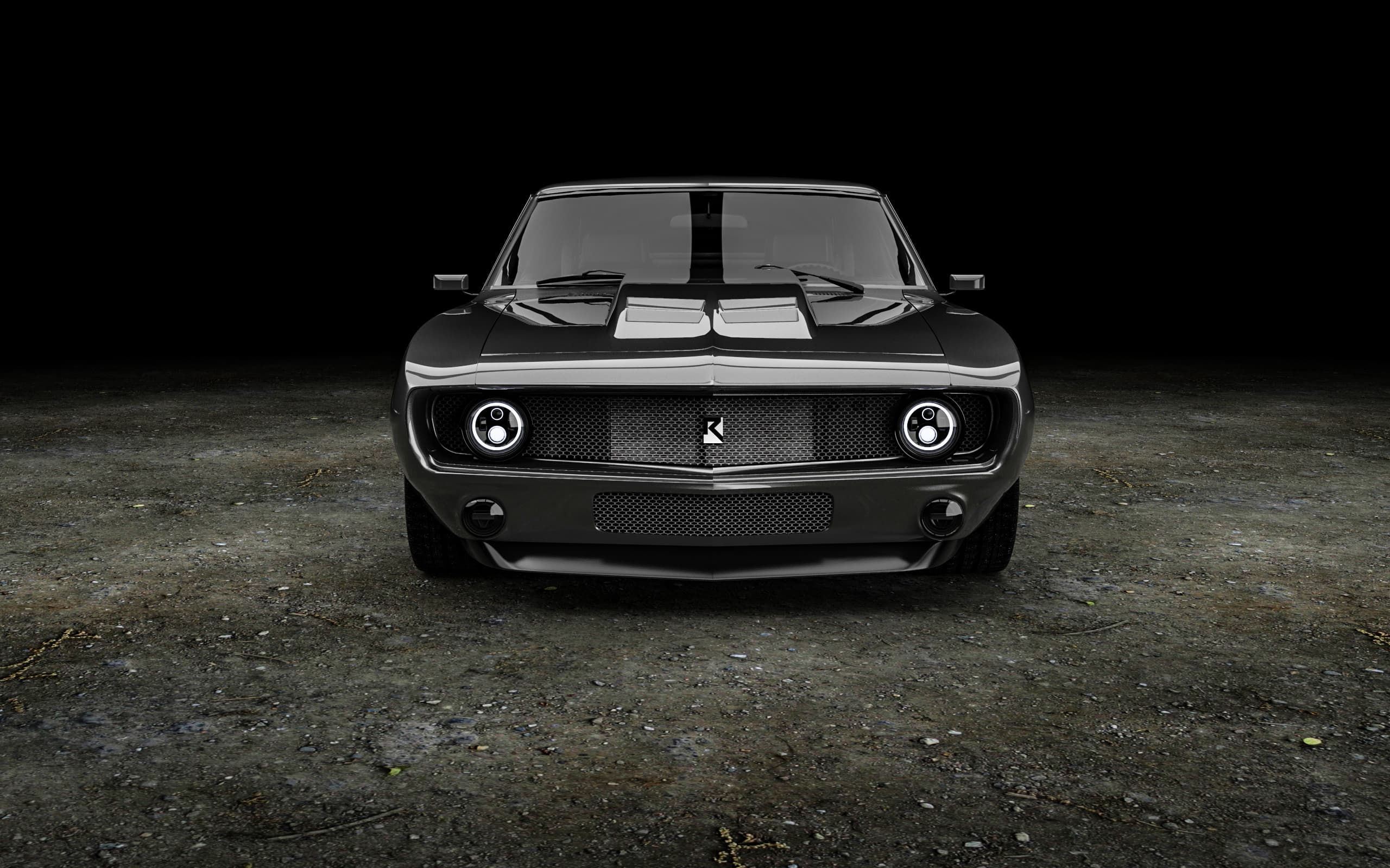 Classic car interior detail photography