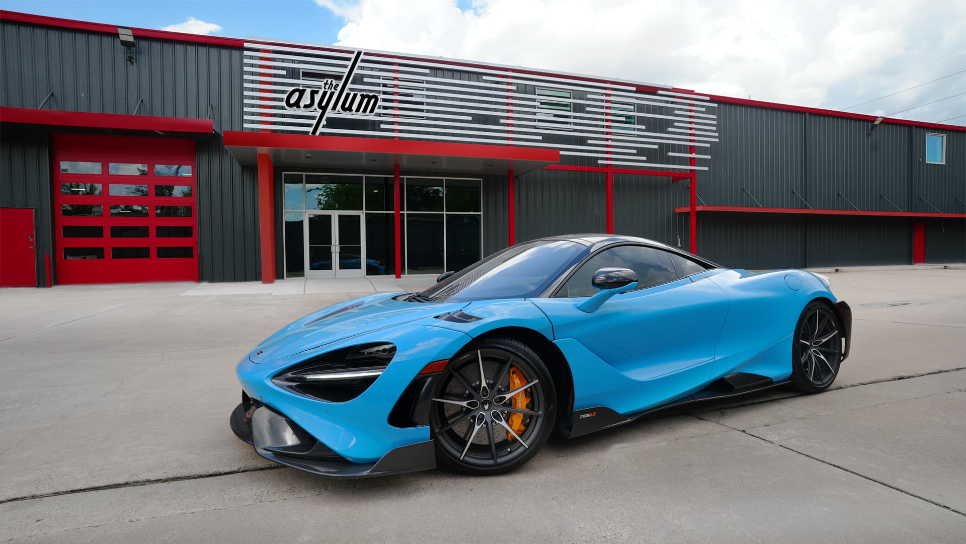 McLaren supercar outdoor photography at The Asylum