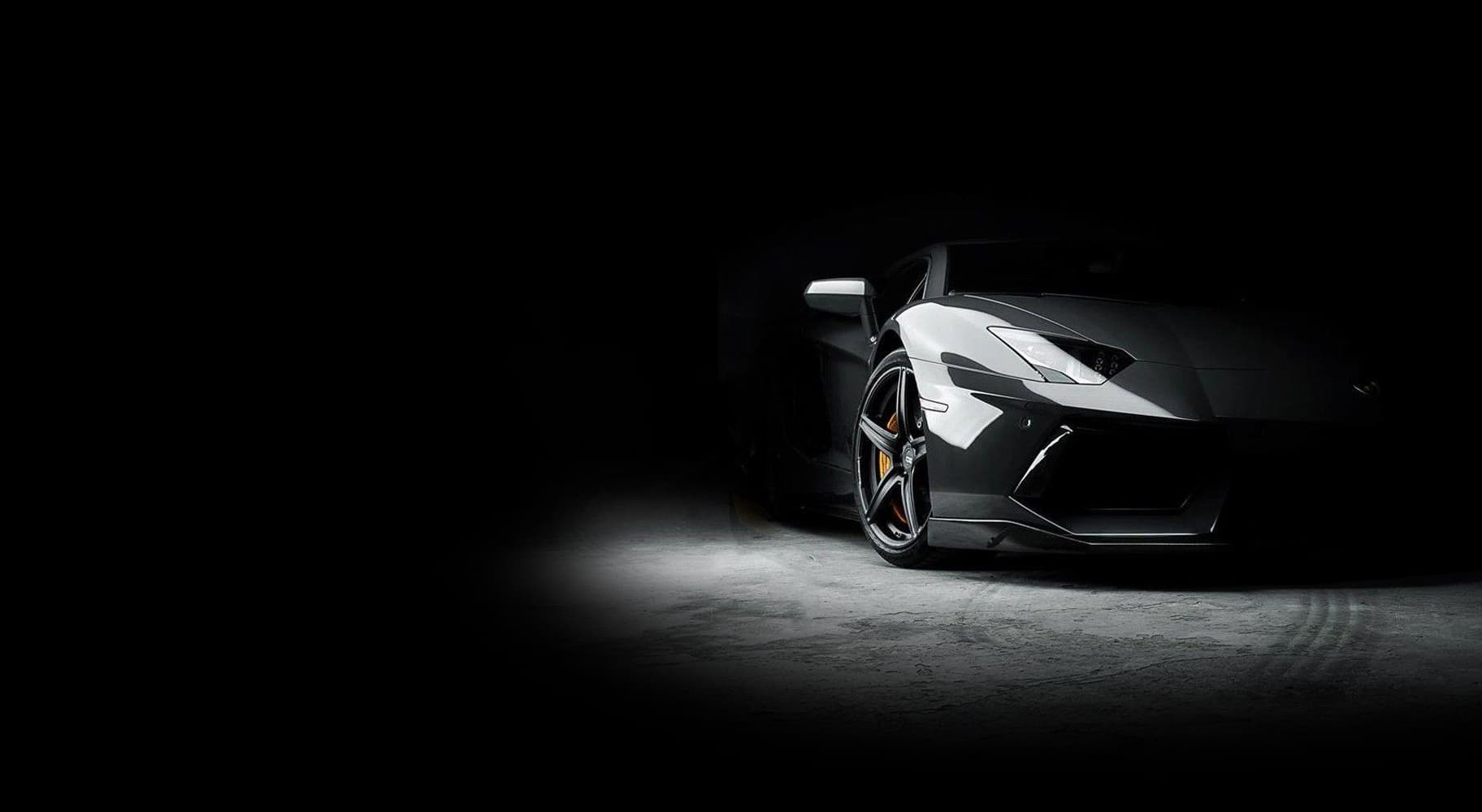 Lamborghini with premium ceramic coating protection at The Asylum